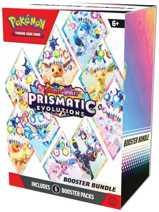 Actual product image Pokémon Prismatic Evolutions (English, Bundle)