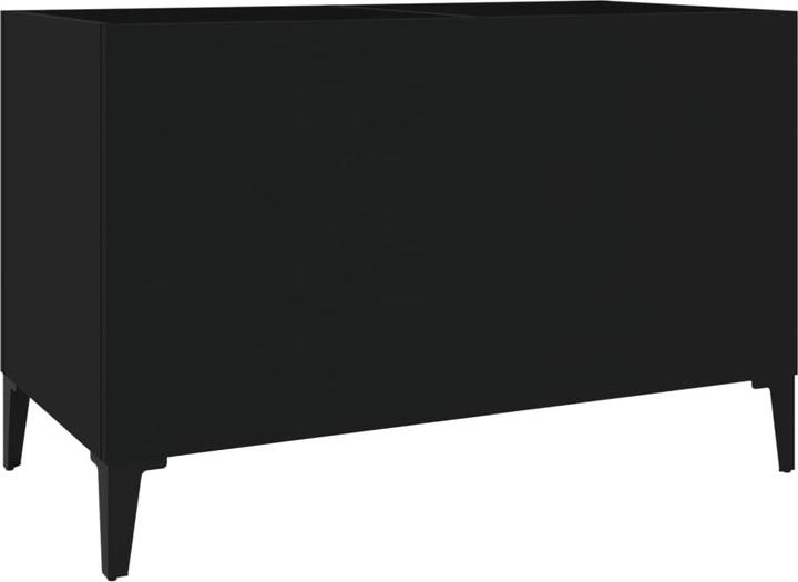 Immagine prodotto VidaXL Plattenschrank Schwarz 74,5x38x48 cm Holzwerkstoff