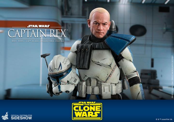 Actual product image Hot Toys Star Wars - The Clone Wars "Captain Rex" 1/6 action figure