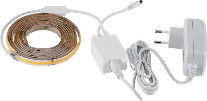 EGLO 900577 COB STRIPE LED LED strip 13.2W White Remote control controllable light colour dimmable (200 cm, Indoor)