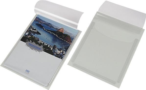 Actual product image Eichner 10 document sleeves self-adhesive transparent (A4, 1 Piece)