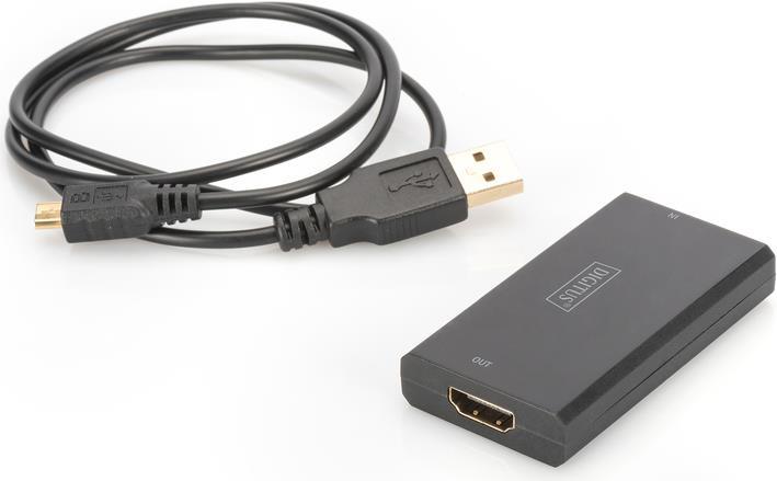 Image du produit Digitus Convertisseur HDMI 4K HDCP (Convertisseur de médias)