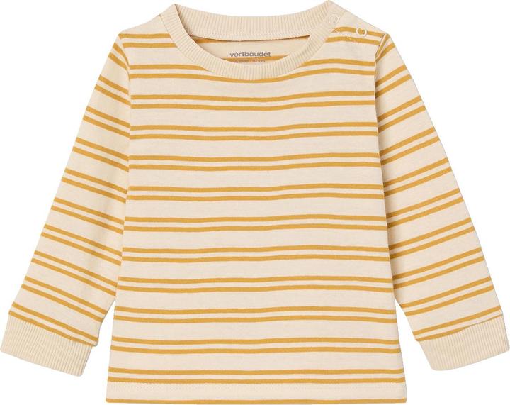 Actual product image Vertbaudet Baby-Set: Streifenshirt & Latzjeans (80)
