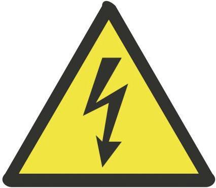 Produktbild Rs Pro Electric flash symbol, 50x50mm