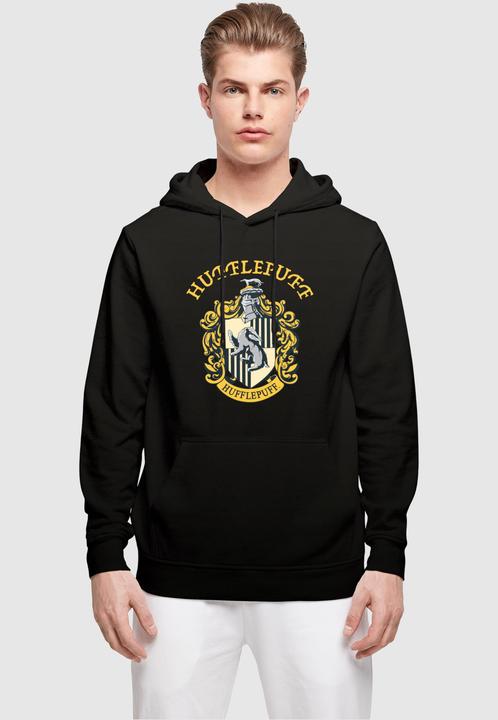 Immagine prodotto Absolute Cult Harry Potter - Felpa con cappuccio Basic con stemma Hufflepuff - 117315 (4XL)