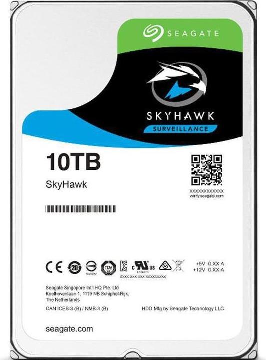 Image du produit Seagate SkyHawk AI (10 To, 3.5", CMR)