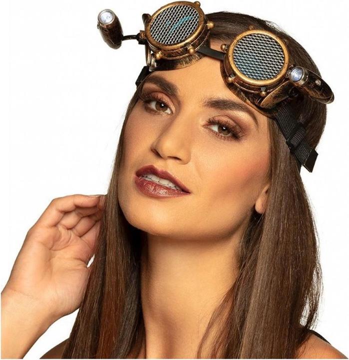 Produktbild Boland Brille Steampunk mit Licht