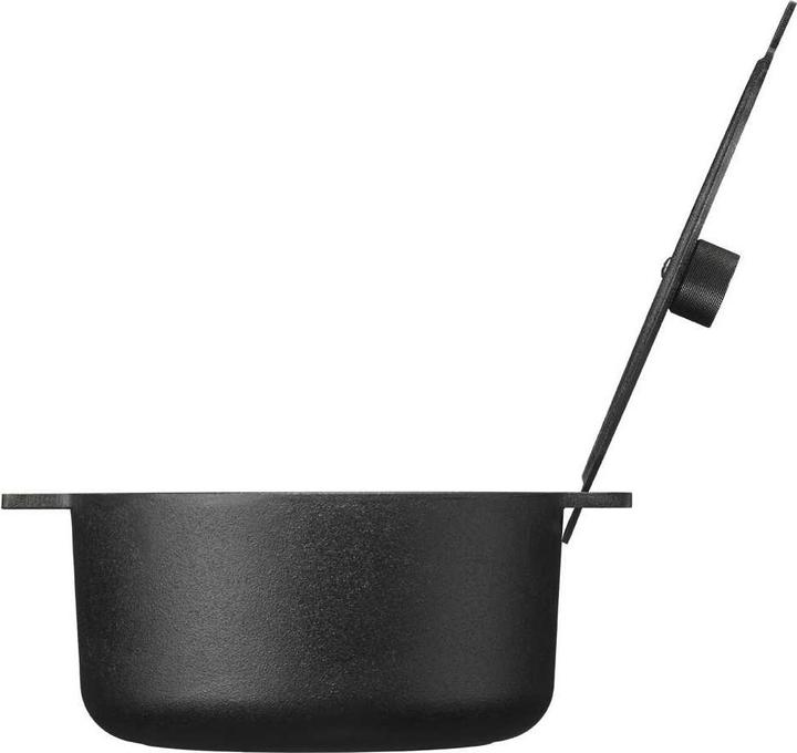 Actual product image Skeppshult Cast Iron Roaster Noir 25 cm (25 cm, Casserole + Stewpot, Cast iron)
