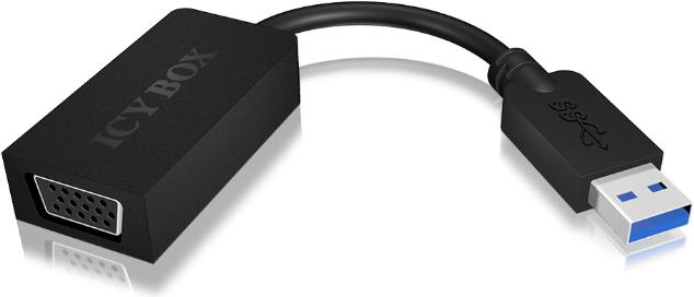 Icy Box USB 3.0 a (VGA, 14.50 cm)