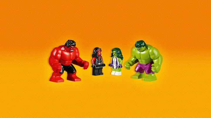 Produktbild LEGO Marvel Super Heroes Hulk gegen Red Hulk (76078, LEGO Marvel)