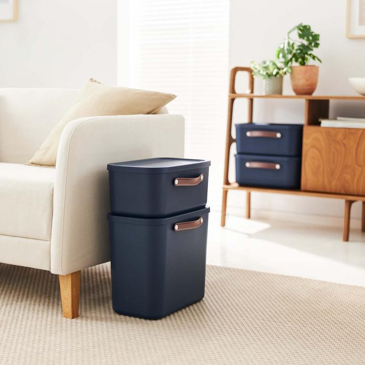 Actual product image Rotho Set of 2 storage boxes Maloja 25l (25 l)