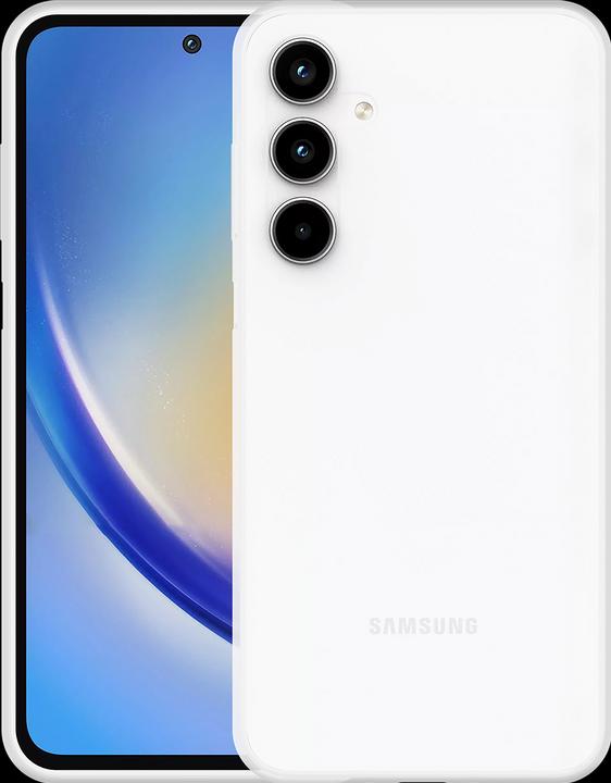 Actual product image Cazy Silicone Case Compatible with Samsung Galaxy A35 - Soft TPU Transparent Protection + Display (Samsung Galaxy A35)