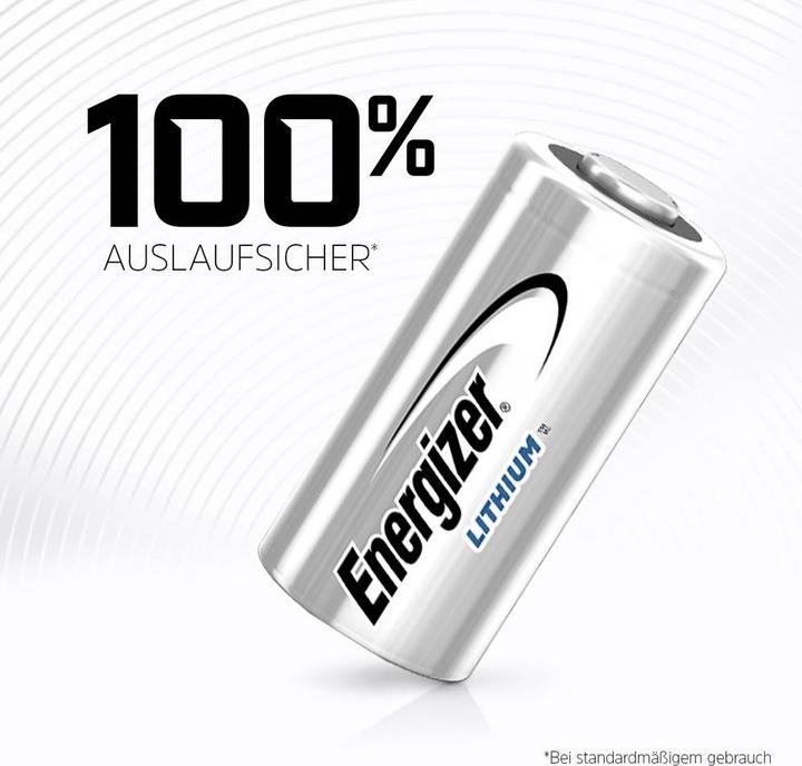 Actual product image Energizer 123 (1 pcs., CR123A, 1500 mAh)