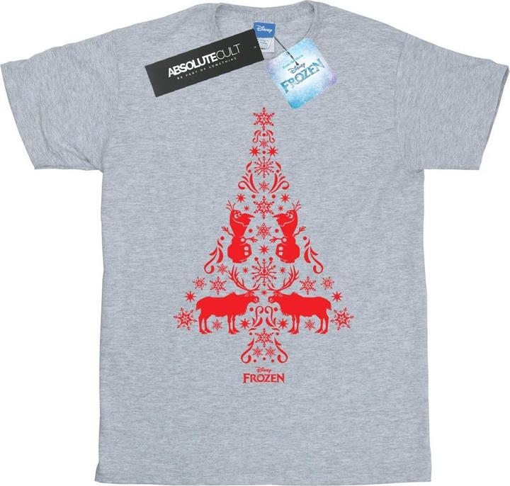 Disney Frozen Christmas Tree TShirt (M)
