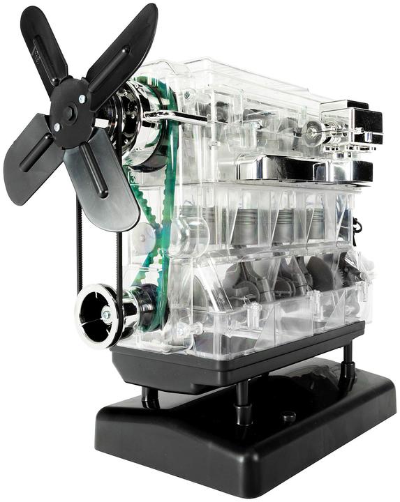 Actual product image Franzis 4-cylinder engine