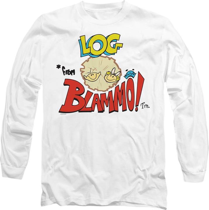 Ren & Stimpy Log From Blamo TShirt (S)