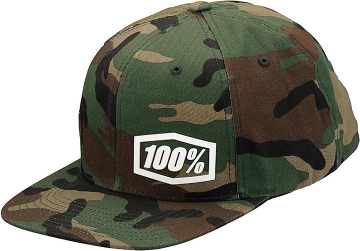 100% Machine Snapback Hat (One Size)