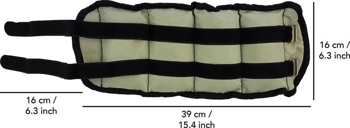 Image du produit Tunturi Set Arm & Bein Gewichtmanschetten (2 x 2 kg)
