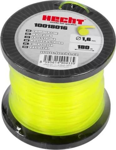 Hecht 10018016 1.6 mm x 180 m, Fil de rechange rond Tondeuse à gazon (Herbicide, Fil de coupe + bobine de fil)