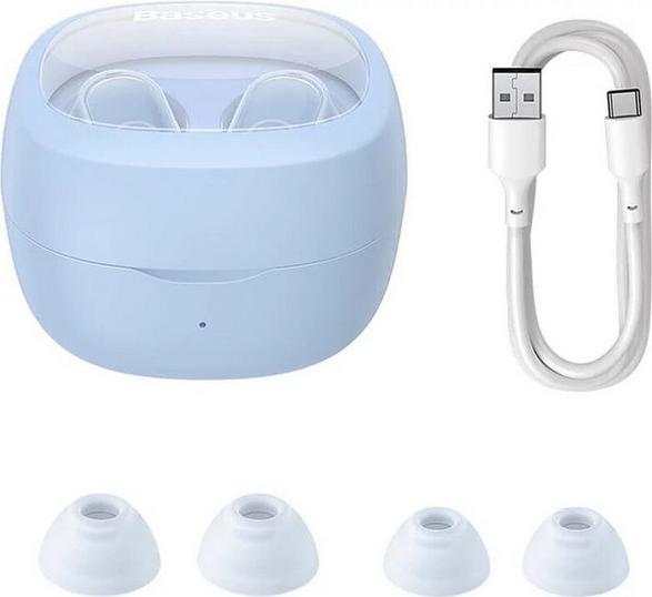Produktbild Baseus Wireless headphones Bowie WM02 TWS, Bluetooth 5.0 (blue) OS (Kabellos)