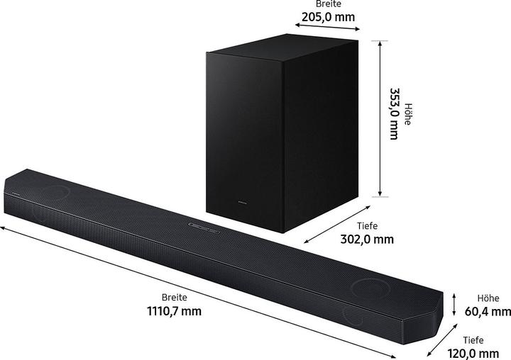 Actual product image Samsung HW-Q710GC/ZG (320 W, 3.1.2 Channel)