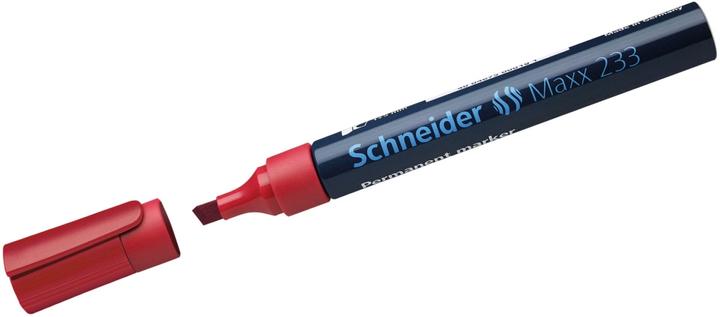 Actual product image Schneider Maxx 233 permanent marker Line width: 1-5 mm Writing colour: red (Red, 5 mm, 1 x)