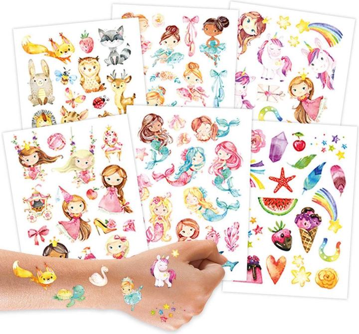 Papierdrachen Kindertattoos