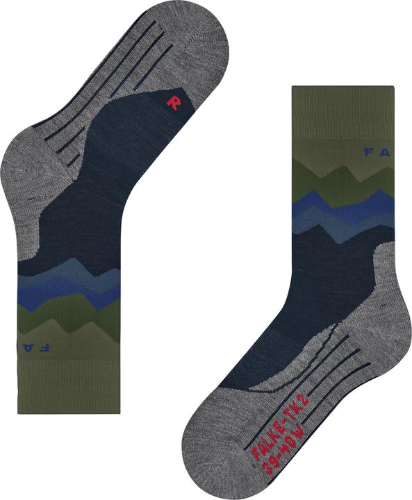 Falke TK2 Explore Herren Trekking Socken (42 - 43)