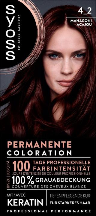 Actual product image Syoss Permanent colouration (Mahogany tree)