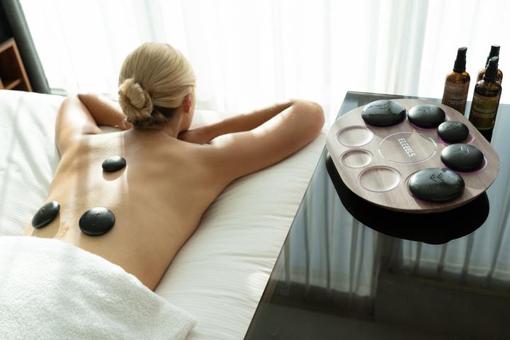 Actual product image Eleeels Hot-Stone-Massage