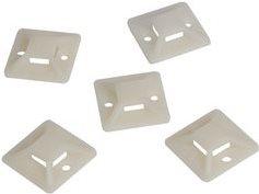Produktbild LogiLink Kabelbinderhalterungen, selbstklebend, Kabelbinderaufnahme: (30 mm, 100 Stk.)