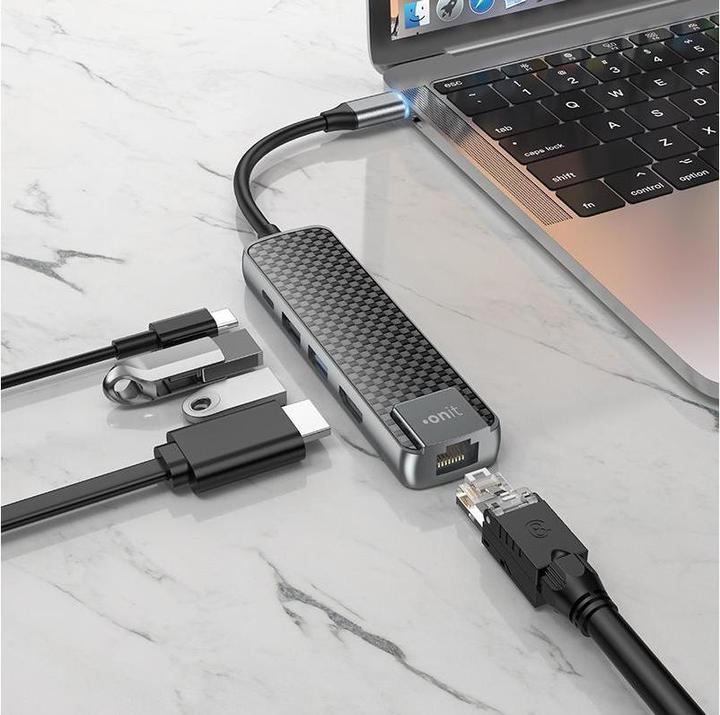 Image du produit Onit Multiadapter (USB-C, 5 Ports)