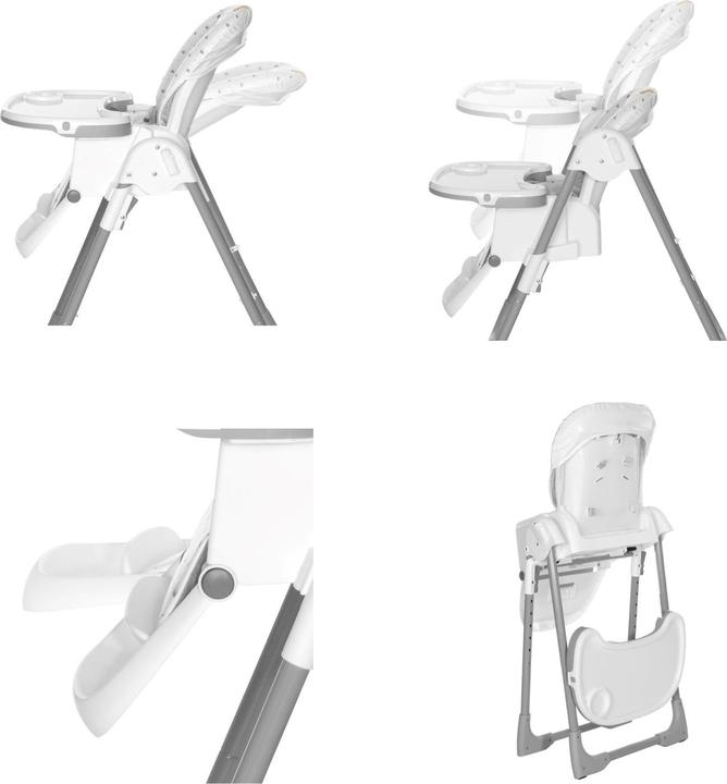 Actual product image Lorelli High chair for children Dalia (Highchair)