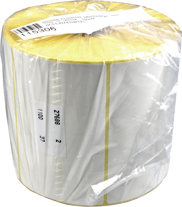 Produktbild Brother Premium Halbglänzend (10.20 cm, Weiss)