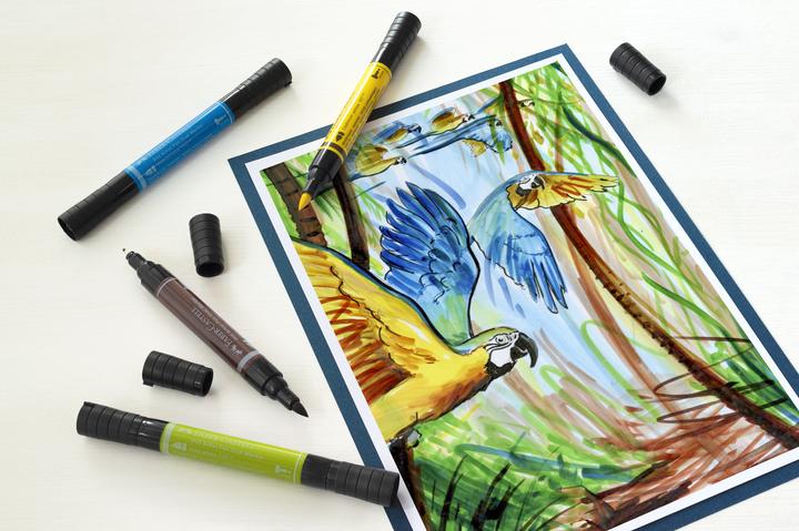 Immagine prodotto Faber-Castell Penna a inchiostro (Multicolore, 5 x)
