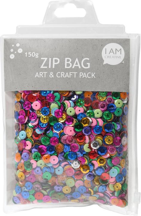 Immagine prodotto I Am Creative Zip Bag Paillettes