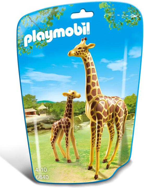 Actual product image Playmobil Giraffe with baby (6640)