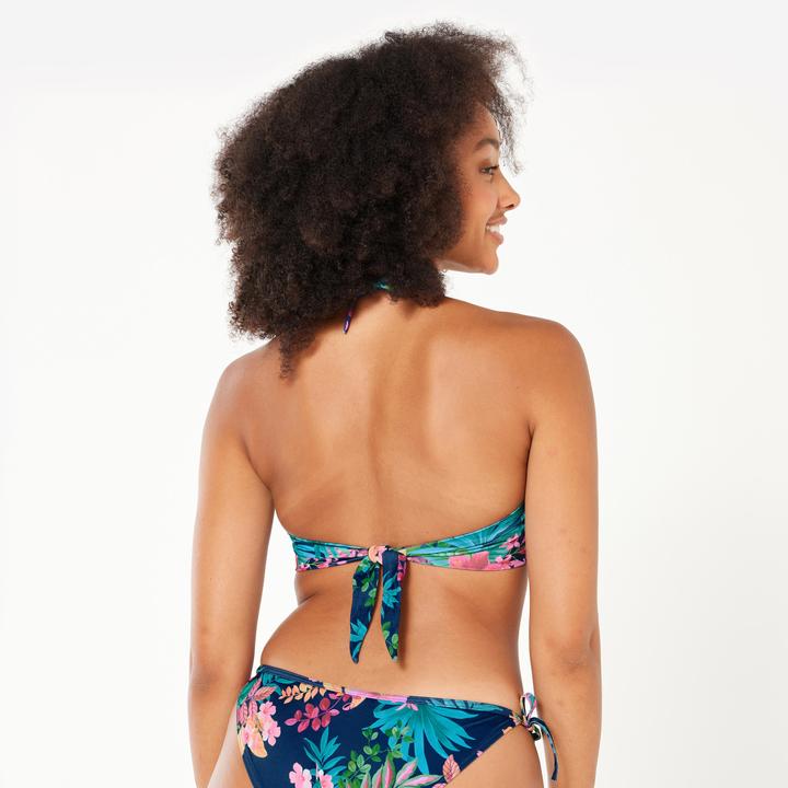 Image du produit Olaian Haut de maillot de bain bandeau surf Femme - Laura borabora bleu (80)