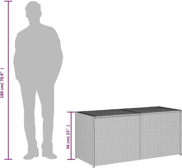 Produktbild VidaXL Gartentruhe