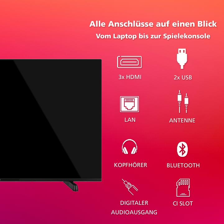 Produktbild Telefunken 50 Zoll Fernseher Fire TV (4K UHD Smart TV, HDR Dolby Vision, Dolby Atmos, Triple-Tuner) (50", LED, 4K, 2024)