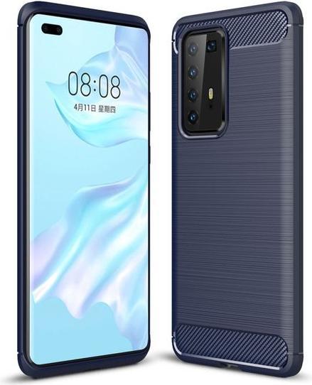 Image du produit MU Style Série Softcase TPU en fibre de carbone (Huawei P40 Pro+)