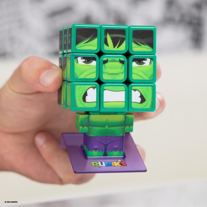 Actual product image Spin Master Rubik's - Cubers 3x3 - Hulk (3 x 3)