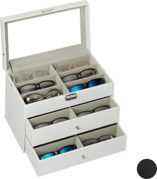 Relaxdays Spectacle box