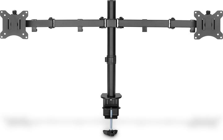 Produktbild Digitus Klemmhalterung für digitale Dual-Monitore (Tisch, 32")