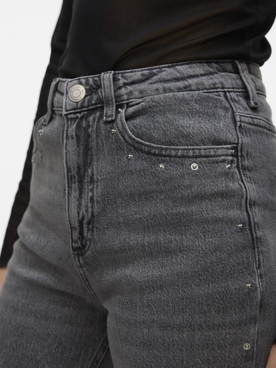Actual product image Vero Moda VMTESSA Hohe Taille Weiter Beinschnitt Jeans Weit geschnitten (W26/L32)