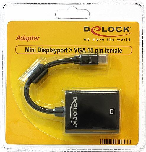 Produktbild Delock Monitoradapter Mini-DP zu VGA (VGA, 16 cm)