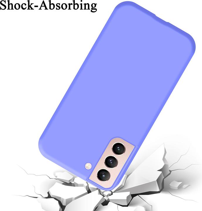 Actual product image Cadorabo TPU Liquid Silicone Case Cover (Samsung Galaxy S21 5G)