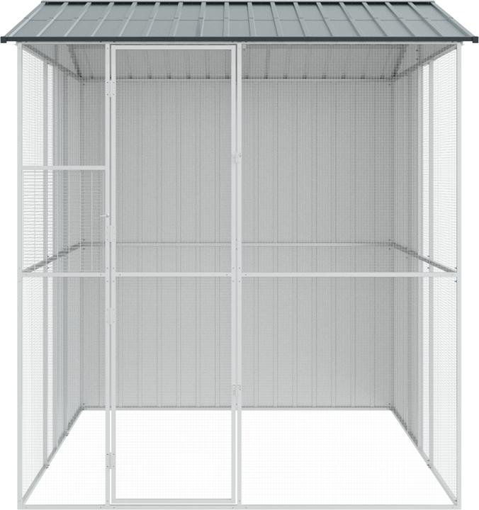 Image du produit VidaXL Volière Anthracite 215x310x247 cm Acier
