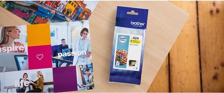 Produktbild Brother LC424Y INK FOR MINI19 BIZ-SL (Y)