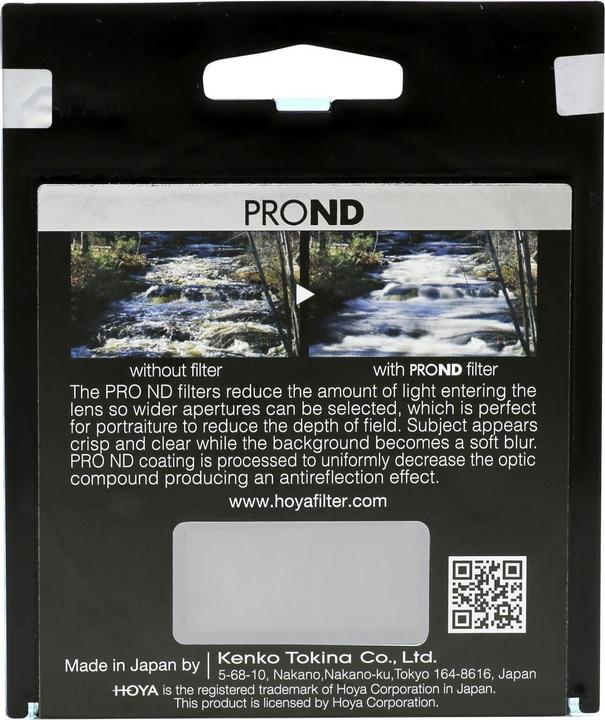 Actual product image Hoya Pro ND32 Filter (67 mm, Neutral density filter, 67 mm)